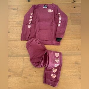 Tiny whales Purple Heart Set 12/14